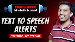 Subscriber  Superchat Alerts Text to Speech On Live Stream Mobile amp PC [upl. by Ahsimik56]