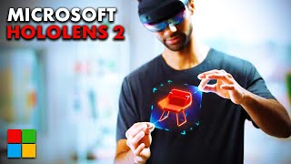 HoloLens 2 Inside Microsofts New Headset [upl. by Airdnaid174]