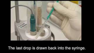 Karl Fischer Titration – How to carry out the titer determination using water back weighing [upl. by Notsehc470]