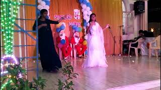 christmas Music song with Dance  CSI St Bartholomew Church Madathachampadu Tamil [upl. by Alakim]