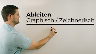 Graphisches zeichnerisches Ableiten  Mathe by Daniel Jung [upl. by Enyrehtac]