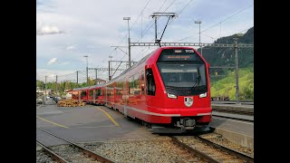 Führerstandsfahrt ScuolTarasp  Landquart im Capricorn [upl. by Deadman]