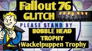 Fallout 76 Glitch Bobble Head Trophy ENGDE untertitel [upl. by Yrallih454]