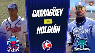 Camagüey vs Holguín 3er juego Serie Nacional 63 [upl. by Llemij]