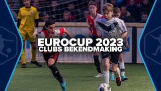 Eurocup Delfzijl 2023  Clubs bekendmaking [upl. by Sixla912]