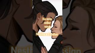 Corte de chamas prateadas é um livro inesquecível acotar nestha cassian booktube dicadeleitura [upl. by Landri16]