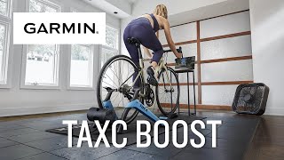 Garmin  Tacx Boost  Home trainer [upl. by Duval]