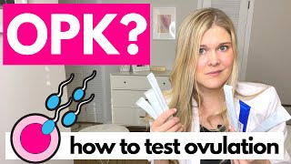 How Do You Use an OPK Fertility Doctor Explains Testing Ovulation and Ovulation Predictor Kits [upl. by Emirac]