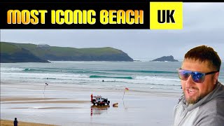 PERFECT FOR EVERYONE Surfing Cornwalls most iconic beach [upl. by Tekcirc]