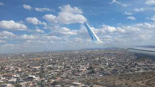 Aterrizaje Ciudad Juárez Marzo 2018 Interjet Airbus 321 [upl. by Larred]