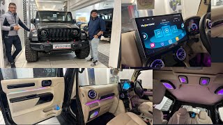 Mahindra Thar Modification From Agra  Thar Modification  Best Place For Thar Mods  Bharat Car [upl. by Thilde]