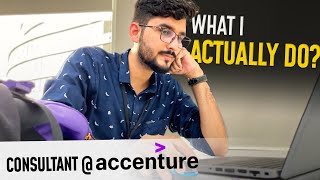 What do I do as a Consultant Accenture  Completed 6 Months as Associate Management Consultant ✅ [upl. by Zetram474]