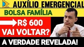 2506 ACABOU DE SAIR PRORROGAÇÃO AUXÍLIO EMERGENCIAL ATÉ DEZEMBRO VOLTA DOS R600 BOLSA FAMÍLIA [upl. by Ahtelrac]