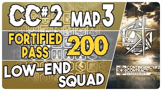 CC2 Rotating Map 3  Fortified Pass 200 Points  Low End Squad  Underdawn 【Arknights】 [upl. by Konikow550]