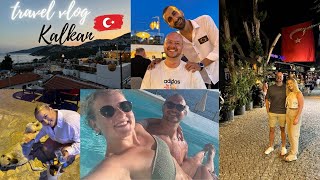 Kalkan  Turkey Travel Vlog July 2024  Cave Swimming I Beach Club I Samira Exclusive [upl. by Heintz882]