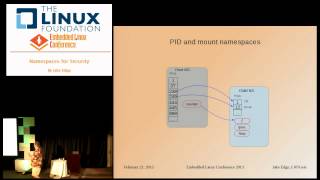 Embedded Linux Conference 2013  Namespaces for Security [upl. by Lletnom530]