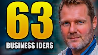 63 Business Ideas In 22 Minutes  Make Money Online [upl. by Eelik]