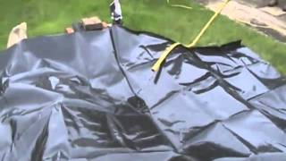 Pond Liner Installation Guide [upl. by Aicissej]