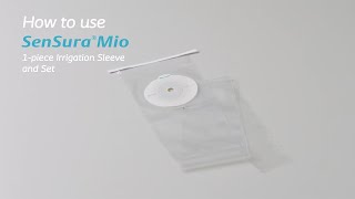 SenSura® Mio 1piece irrigation sleeve and set  how to use [upl. by Attah]