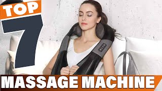 7 Best Massage Machines for Muscle Recovery and Relaxation [upl. by Kcyrred]