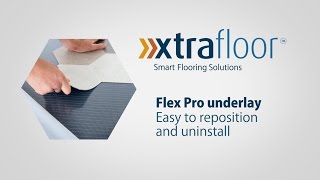 Moduleo Xtrafloor flex pro easy reposition and uninstall [upl. by Sayres]