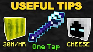 3 OP And Useful Tips  Hypixel Skyblock [upl. by Aneelad]