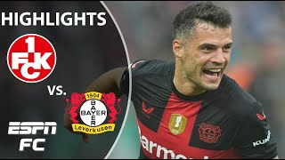 Kaiserslautern vs Bayer Leverkusen  German Cup Final Highlights  ESPN FC [upl. by Nauqahs]