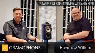 Bowers amp Wilkins Signature Series 801  805 D4 Interview [upl. by Idnahc895]