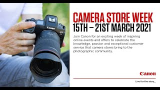 Teaser video for Ffordes Photographic  Canon Camera Store Week  March 2021 [upl. by Hera]