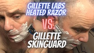 Gillette SkinGuard Vs Gillette Labs Heated Razor [upl. by Mendelson]