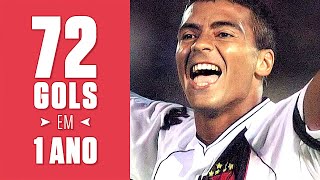 QUANDO ROMÁRIO FEZ 72 GOLS EM 1 ANO [upl. by Petula583]