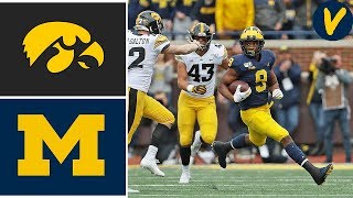 14 Iowa vs 19 Michigan  Week 6  College Football Full Game Highlights  2019 [upl. by Miuqaoj]