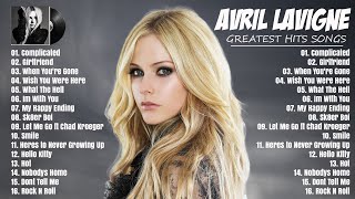 Avril Lavigne  Greatest Hits Playlist  Avril Lavigne Best Songs Playlist ❤️ [upl. by Aramas]