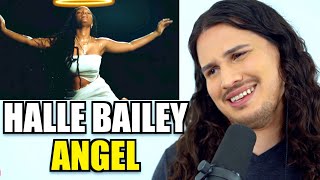 Vocal Coach Reacts to Halle Bailey  Angel [upl. by Ettenig]