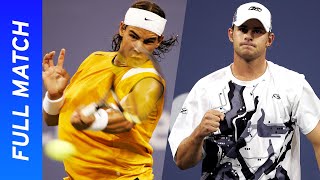 18yearold Rafael Nadal vs 22yearold Andy Roddick  US Open 2004 Round 2 Full Match [upl. by Alletsyrc121]