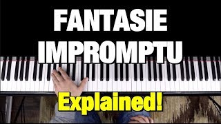 Chopin Fantasie Impromptu Op 66 Piano Tutorial Fantaisie [upl. by Tutto]