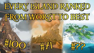 Every Sea of Thieves Island Ranked from WORST to BEST [upl. by Frodi]