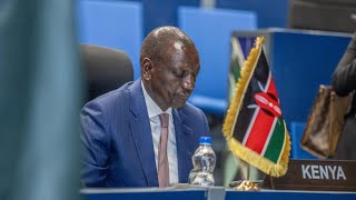 Ruto attends opening ceremony of 37th ordinary session of the AU Assembly in Addis Ababa Ethiopia [upl. by Arrec]