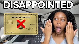 Im Removing The Amex Gold Card From My Wallet [upl. by Onitnevuj]