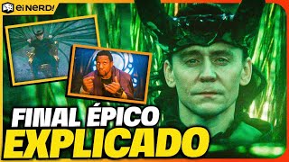 FINAL ÉPICO LOKI É O MAIS PODEROSO DO UCM ENTENDA O FINAL  Análise EP 06x02 Loki [upl. by Lynden]