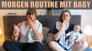 MORGENROUTINE MIT BABY um 6 UHR MORGENS mit MAMA amp PAPA [upl. by Joris192]