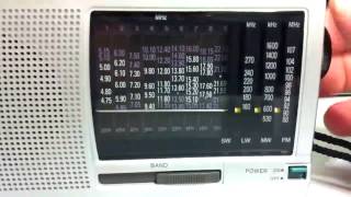 SONY shortwave receiver ICF SW11 [upl. by Eam661]