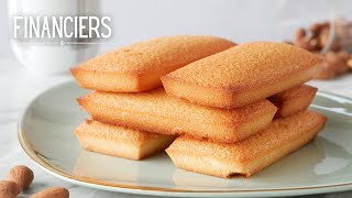 FINANCIER aux AMANDES  Recette Facile [upl. by Ydnarb]