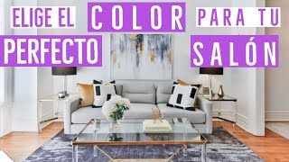 👉 COMO ELEGIR combinaciones de 🌈 COLORES para el SALÓN  Decoracion de Salones 1  Pintar el salon [upl. by Gnut]