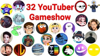 I Made A Gameshow With 32 YouTubers [upl. by Radley185]