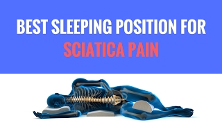 Best Position to Sleep with Sciatica Pain Shown by St Joseph MI Chiropractor [upl. by Hillinck]