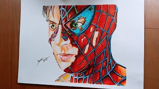 SpiderMan Tobey Maguire Drawing [upl. by Silbahc788]