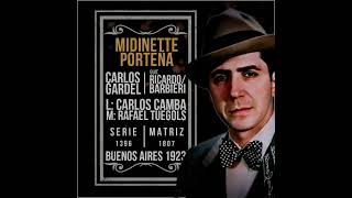 169  MIDINETTE PORTEÑA  Carlos Gardel y guitarras GARDEL [upl. by Hecht]