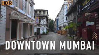 4KHDR Historic Downtown Mumbai Drive [upl. by Lymn]