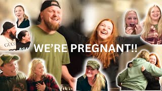 Telling Our Family and Friends WERE PREGNANT [upl. by Adnarrim]